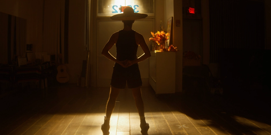 Surreal dance scene