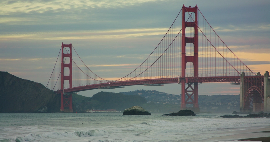 The golden gate bridge