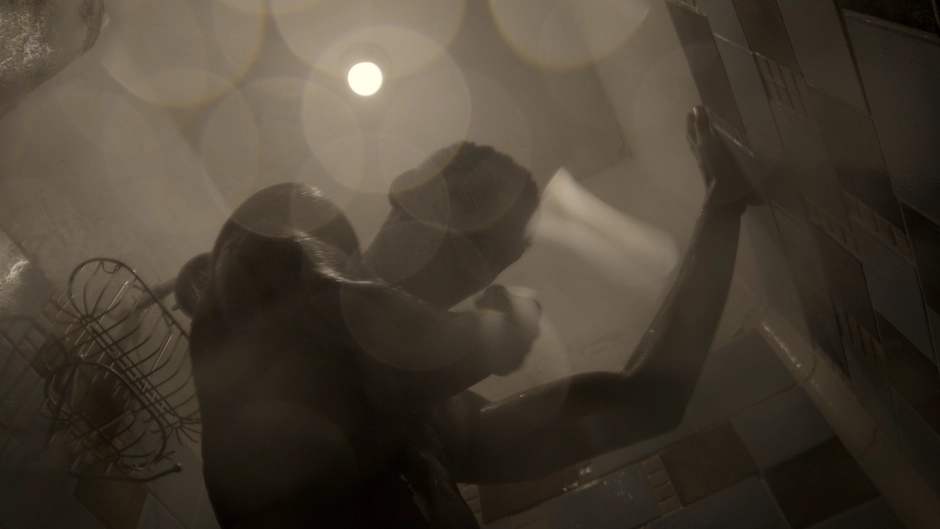 Stills from spotify visuals for A Perfect Touch of Darkness, shot by Jeremy Liguori.