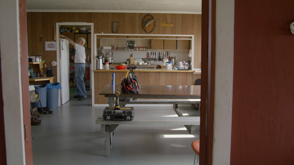 A lodge kitchen